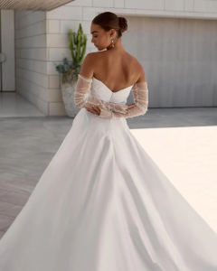 Лучшая ткань для свадебного платья